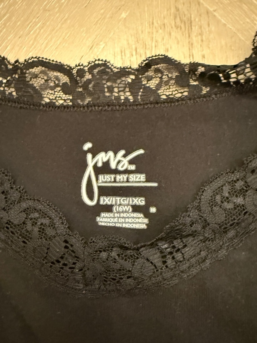 Old Navy Yellow Racerback & Black Lace Trim Tank Set 1X/XL - Picture 3 of 8